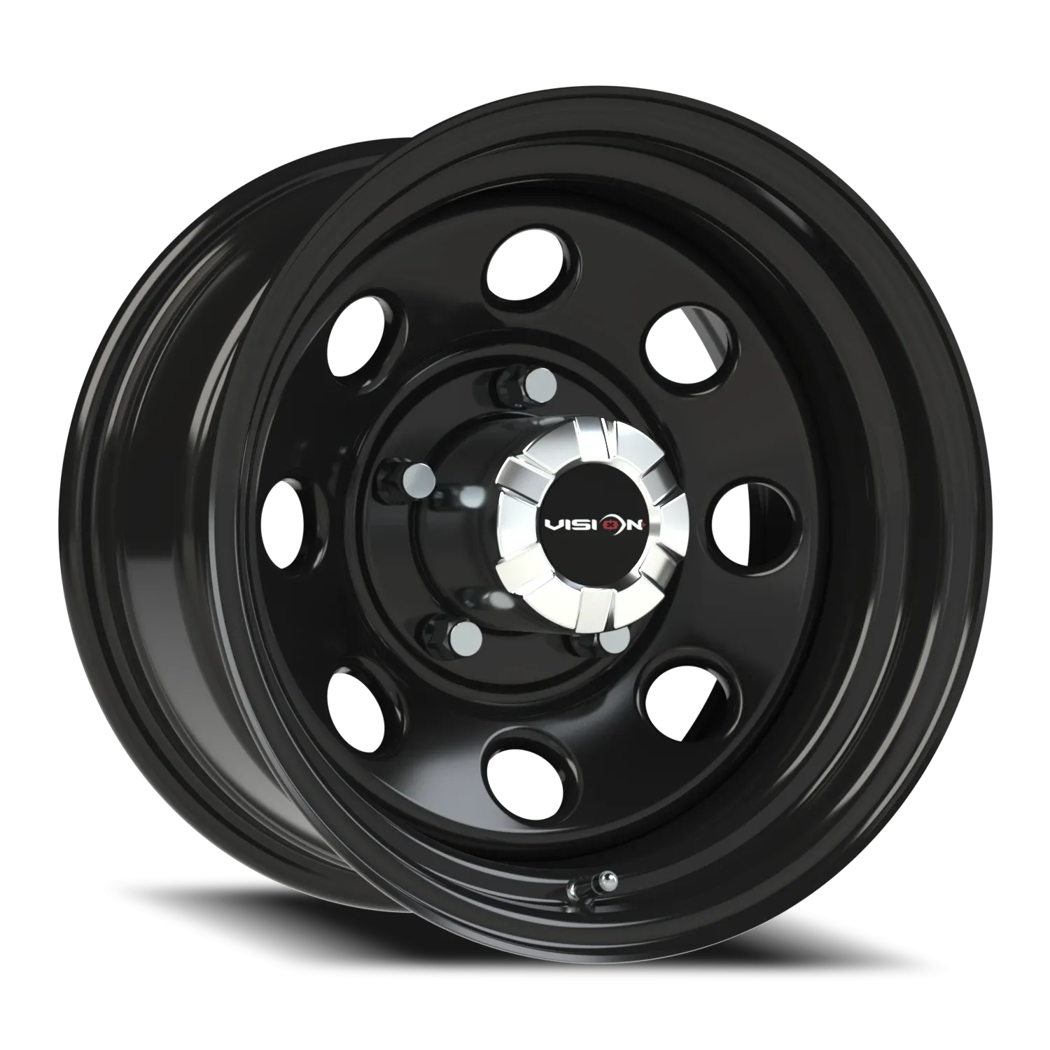 VISION 85 15X8 GLOSS BLACK